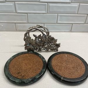 Arthur’s Court coasters.